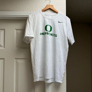 Nike Oregon Ducks Heroes Dri-Fit Tee Team Issue Men’s Medium